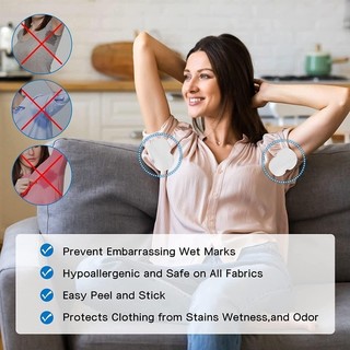 10 / 30 / 50 Miếng Lót Mồ Hôi Dùng Một Lần Unisex - Miếng Dán Khử Mùi Thoáng Khí Nách Mùa Hè