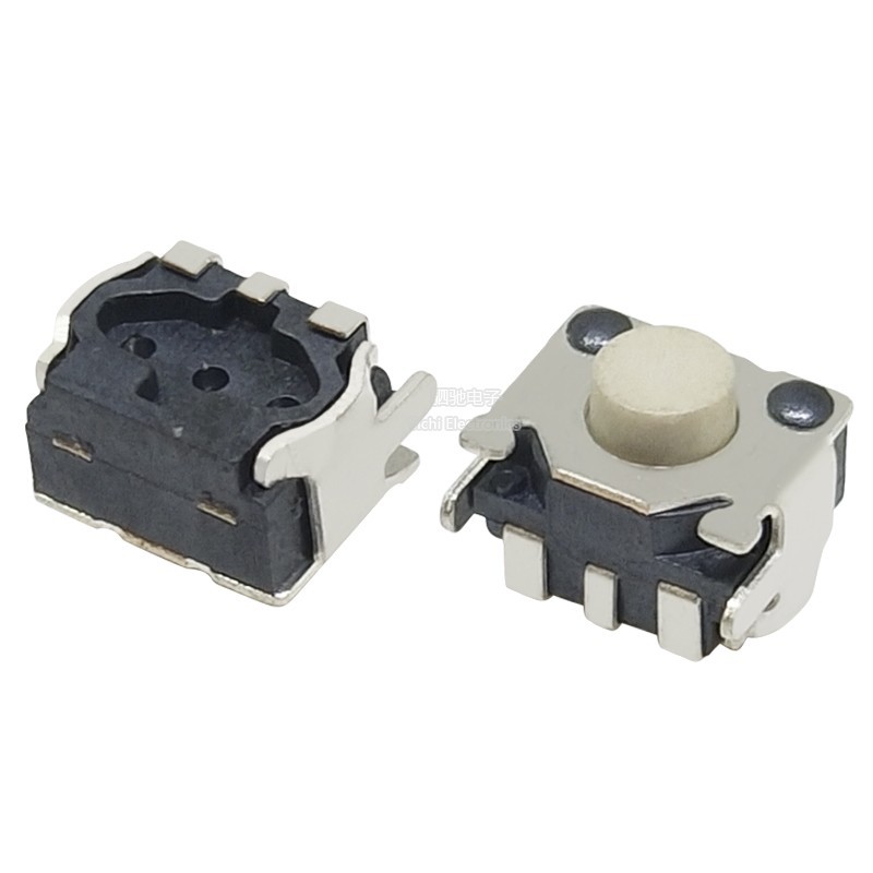 ((10 Cái) 3 * 5 * 3.5MM Công Tắc Cười Cảm Ứng Ánh Sáng Có Giá Đỡ Bên Miếng Dán Chân Máy Nút Điều Khiển Trò Chơi Nút Mini