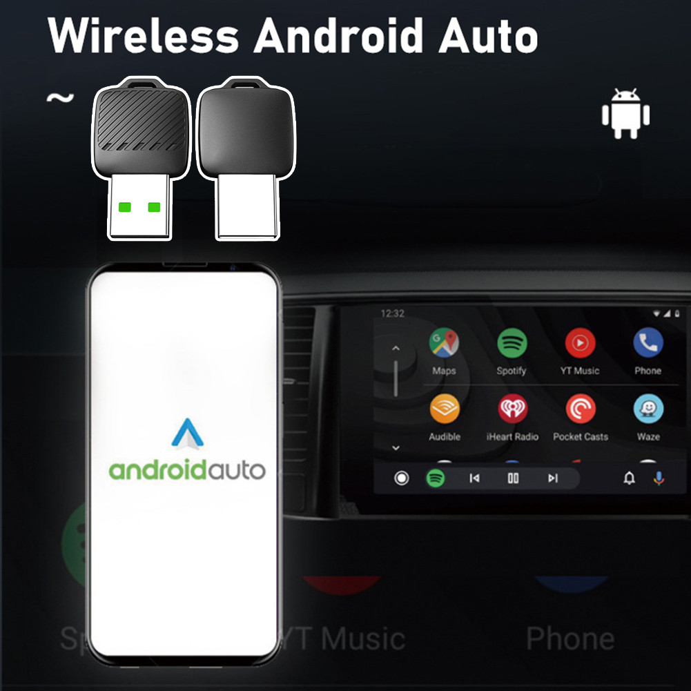 Không dây CarPlays Dongle Plug Play Bộ chuyển đổi Dongle đa năng cho xe tải tự động