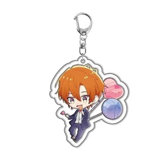 Anime Sasaki And Miyano Keychain Cosplay SASAKI SYUUMEI MIYANO YOSHIKAZU Pendant Car Key Ring Bag Acc