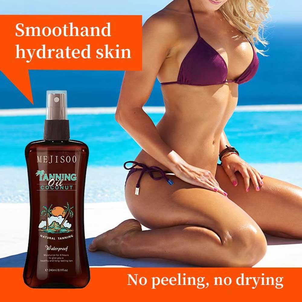 Hawaiian Tropic Island Coconut Dark Tanning Oil 240ml