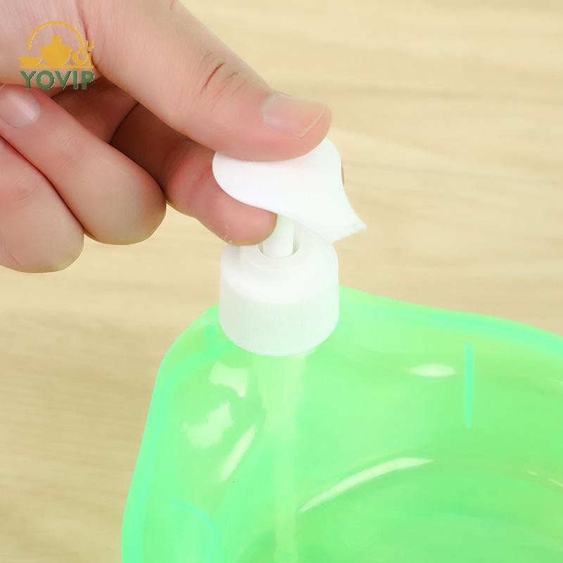 Hộp đựng xà phòng YOVIP và giá đỡ máy chà sàn Hộp đựng nước rửa chén đa chức năng 1000ml Hộp đựng xà phòng rửa chén thủ công VN