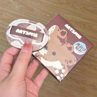 ART3M1S Beibei Powder Puff, mút tán kem che khuyết điểm, lông siêu mềm, hai mặt, dùng khô/ướt