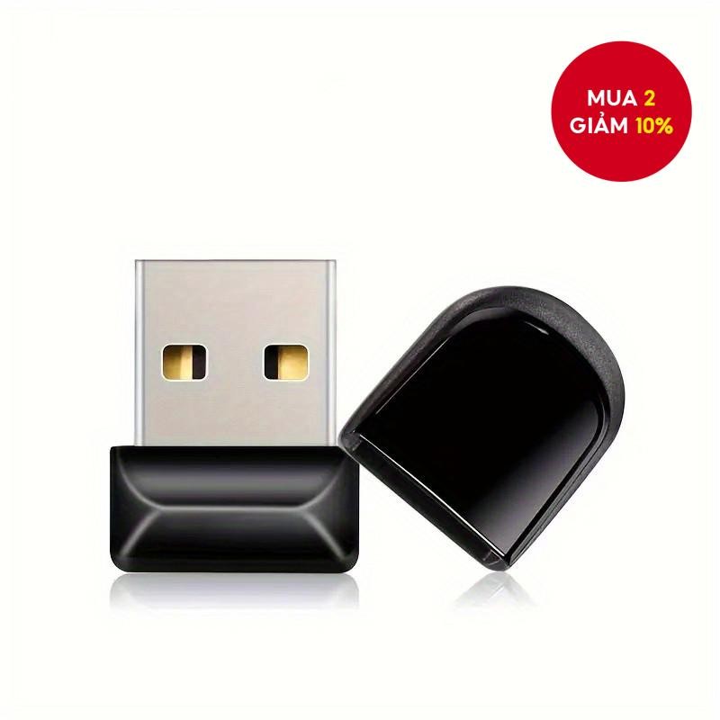 Ổ đĩa nhớ Flash USB 2.0 siêu Mini kim loại, Gậy nhớ di động, Dung lượng ...