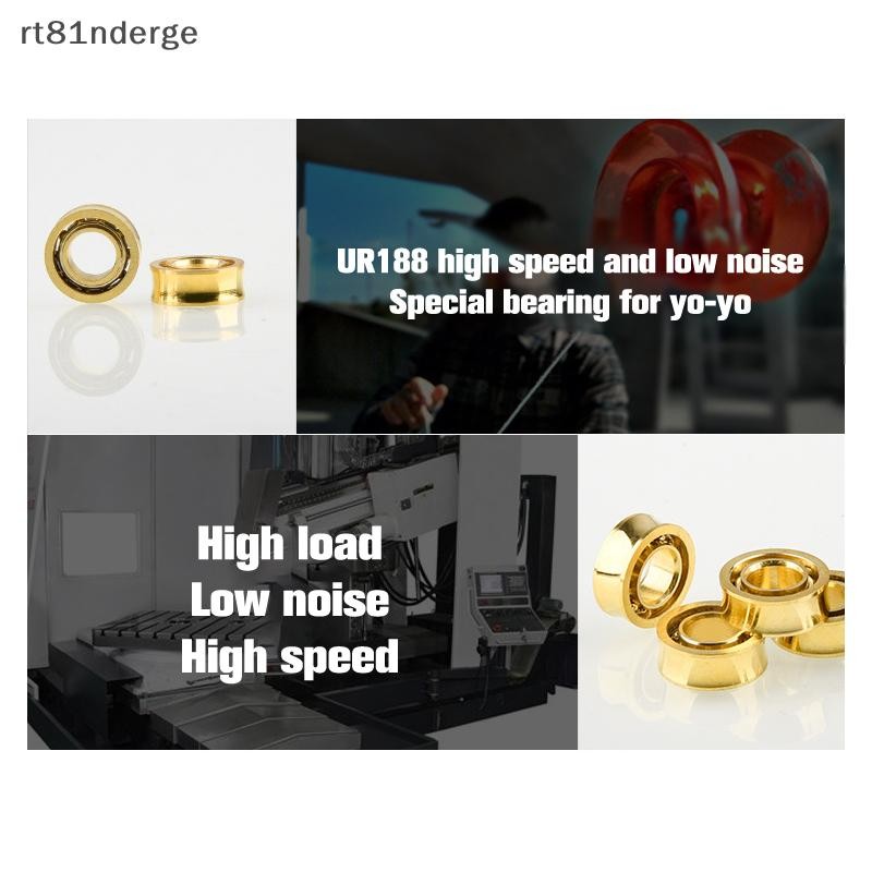 Ge Yoyo Vòng bi 10 Cái / túi R188 Vòng bi không phản hồi đáp ứng cho các bộ phận vòng bi kim loại chuyên nghiệp YoYo n