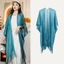 Áo choàng dạ hội BAMBOOB, Khăn choàng nữ màu tinh khiết tỏa sáng, Khăn choàng Cardigan tua rua thời trang dành cho nữ
