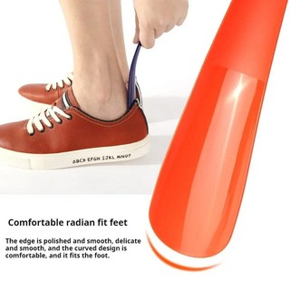 Mới Tay Cầm Ngắn Sừng Giày 16cm Nhựa Shoehorn Sử Dụng Nhà Thìa Giày Du Lịch Di Động Giày Nâng 1 Chiếc