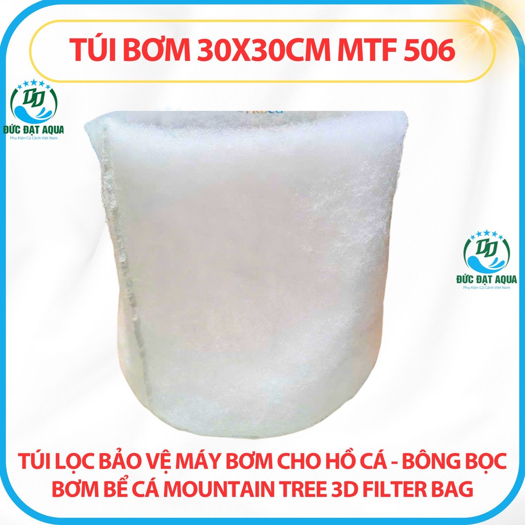 Túi lọc máy bơm cho hồ cá -Bông lọc bể cá MOUNTAIN TREE 3D FILTER BAG MTF306 8