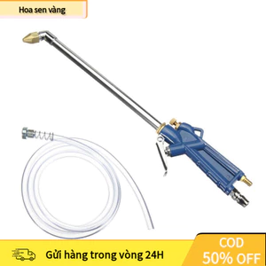 【24H】Xịt Hơi Khí Nén Vệ Sinh Khoang Máy Ô Tô Xe Tải, Xịt Bụi Khô Ướt, Phun Hóa Chất Mạnh Mẽ