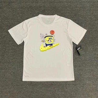 Bộ đồ tập bóng rổ SpongeBob, áo khô nhanh, thoáng khí