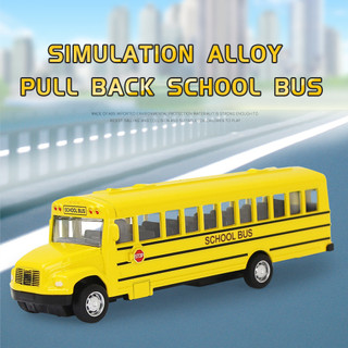 [COD] Xe buýt mô hình hợp kim Wheels On The Bus tỉ lệ 1/43 đẹp mắt