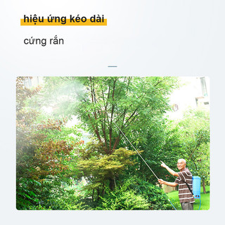 [COD] Cần Phun Thuốc Rút Gọn Inox – Đầu Xịt Đồng, Dài 2.4 - 4.4m, Gắn Bình Xịt