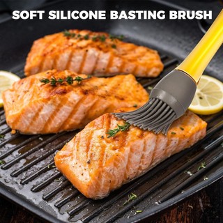 1 Gói Bàn Chải Basting Để Nấu Ăn Bàn Chải Bánh Ngọt Silicon Chịu Nhiệt Bàn Chải Thực Phẩm Bơ Sốt Dầu Để Nấu Ăn BBQ Nướng Bánh Dụng Cụ Nướng Tiện Ích Nhà Bếp Sử Dụng Ngoài Trời Tại Nhà