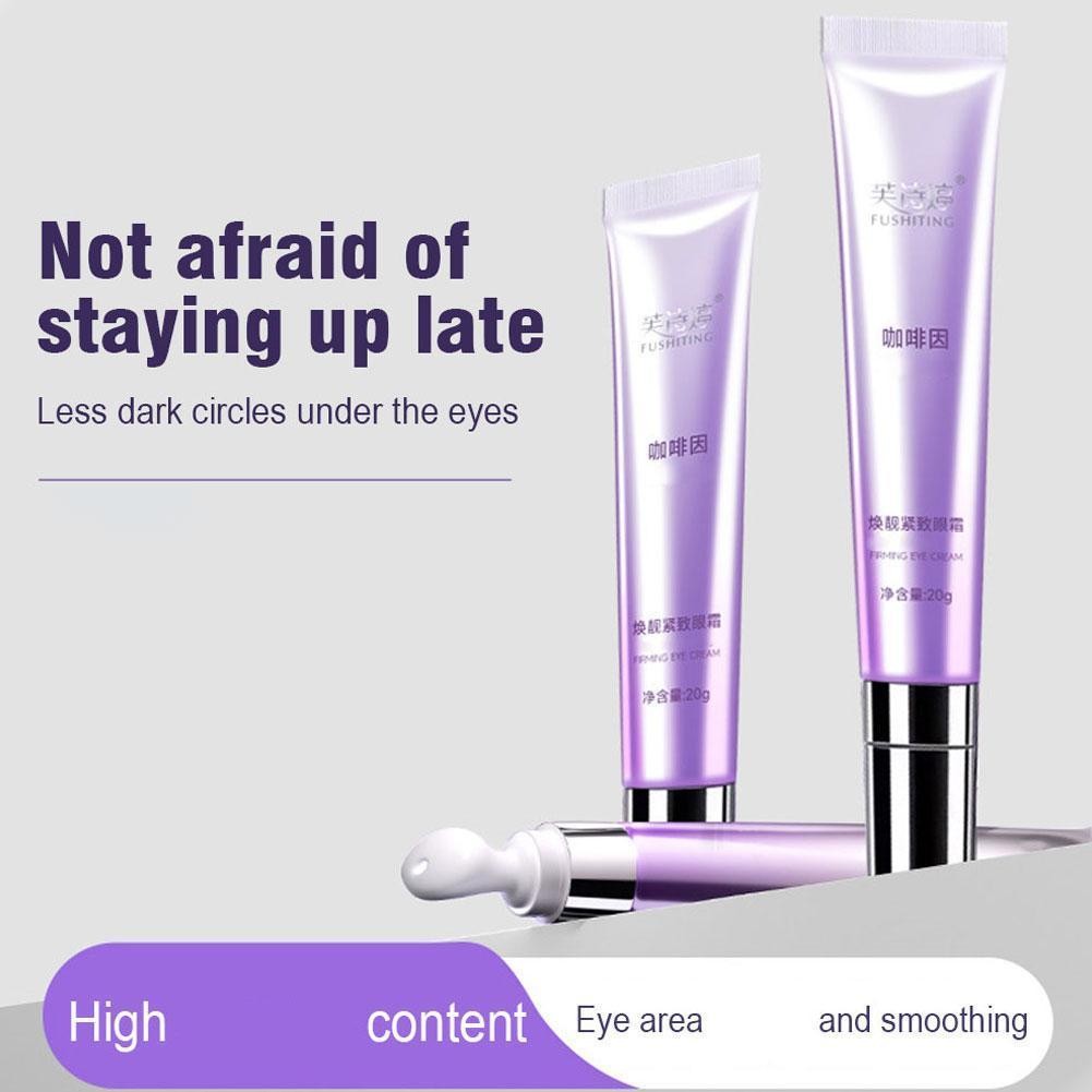 Caffeine Brightening Eye Cream Firming Lightening Eye Lines Túi mịn mắt và dưỡng ẩm mắt N0q2
