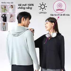 Áo Chống Nắng Su Lạnh 5D,Chống Nóng,Chống Tia UV UPF 50+,Chất Su Lạnh Mũ Rộng Vành