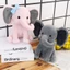 YOLOGO Thú Nhồi Bông, Cotton Kết Cấu Mềm Mại Voi Đồ Chơi Sang Trọng, Phong Cách Hoạt Hình Kawaii Gối Nhẹ Nhàng Cho Trẻ Sơ Sinh Sử Dụng