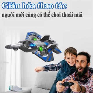 【BabyJoy】Máy Bay điều Khiển Từ Xa,Đồ Chơi Trẻ Em, Pin Sạc,cơ 4 cánh quạt,Phù Hợp Người Mới