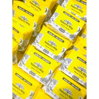 Khăn Giấy Ướt Nature's Way Không Mùi - Bịch 30 Tờ