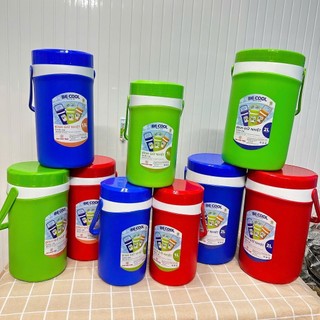 Binh giữ nhiệt quai xách Be cool, bình nước đá dung tích 1000ml - 1500ml - 2000ml nhiều màu sắc - Hùng Home
