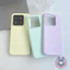 Ốp điện thoại silicon lỏng giả cho Xiaomi 14T 13T 12 12S 12X Pro Lite 5G 4G Vỏ mềm chống sốc màu kẹo đơn giản dễ thương