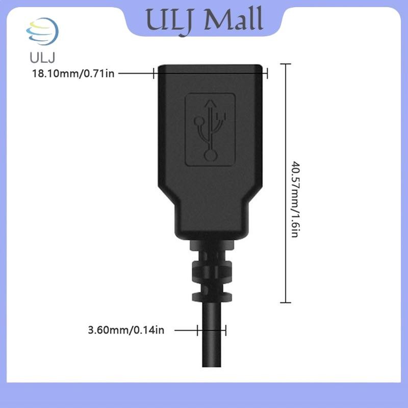 Cáp ULJ 1Pc USB Sang 4P 4P MX1.25 Dữ liệu đầu cuối từ cái sang USB 2.0 Cáp dữ liệu nữ / nam USB sang cáp dữ liệu 4 chân.