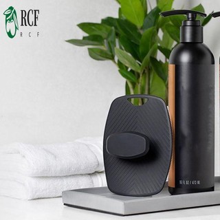 Bàn chải Massage tẩy tế bào chết silicon mềm màu xám xám - Máy chà sàn toàn thân vòi hoa sen bền bỉ
