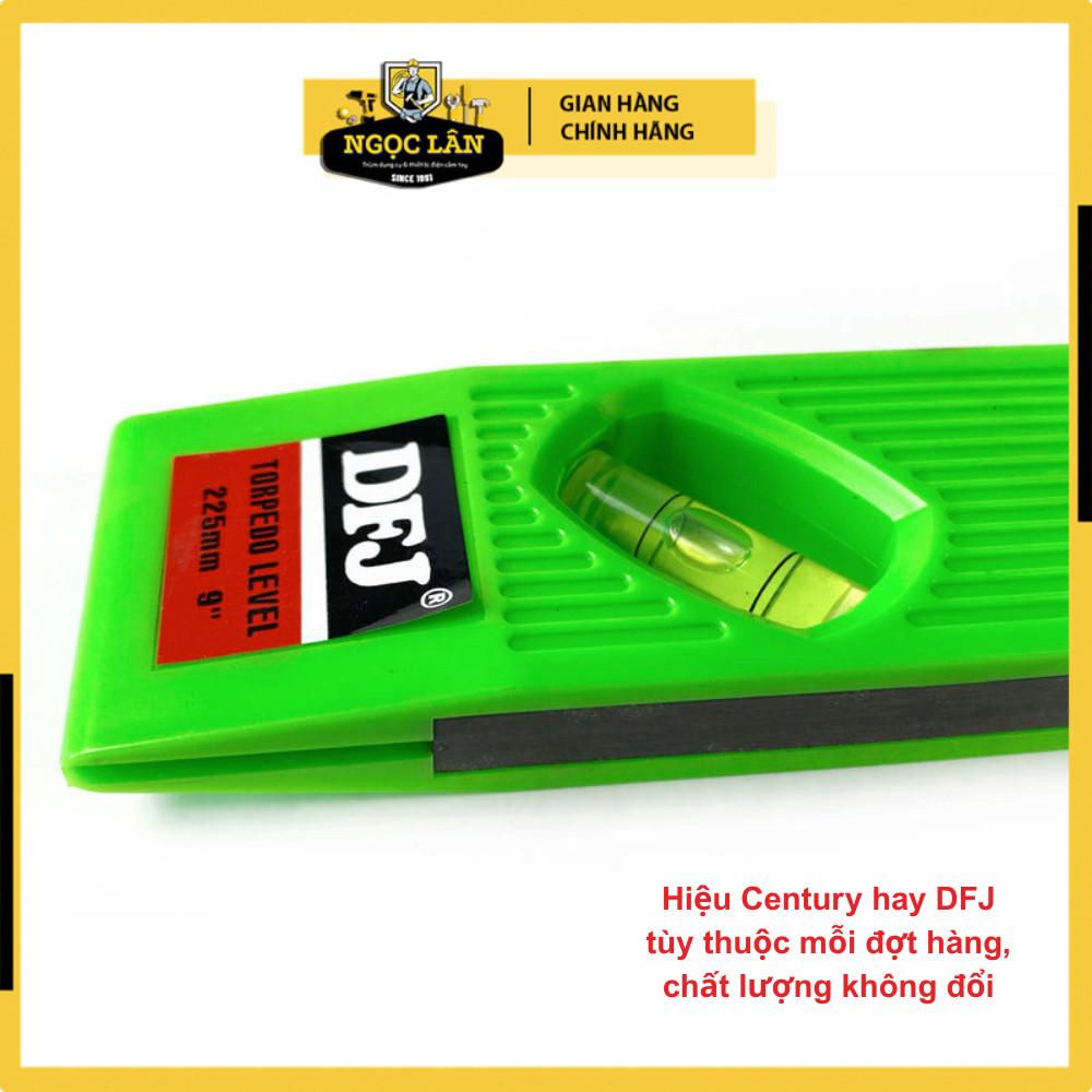 Thước thủy, cân nivo 225mm 9 inch Century có từ (nam châm)