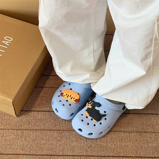 【Mới】Dép Xixitiao dành cho nam và nữ có cùng đế mềm EVA cho chó vui vẻ đi nghỉ hè trên bãi biển