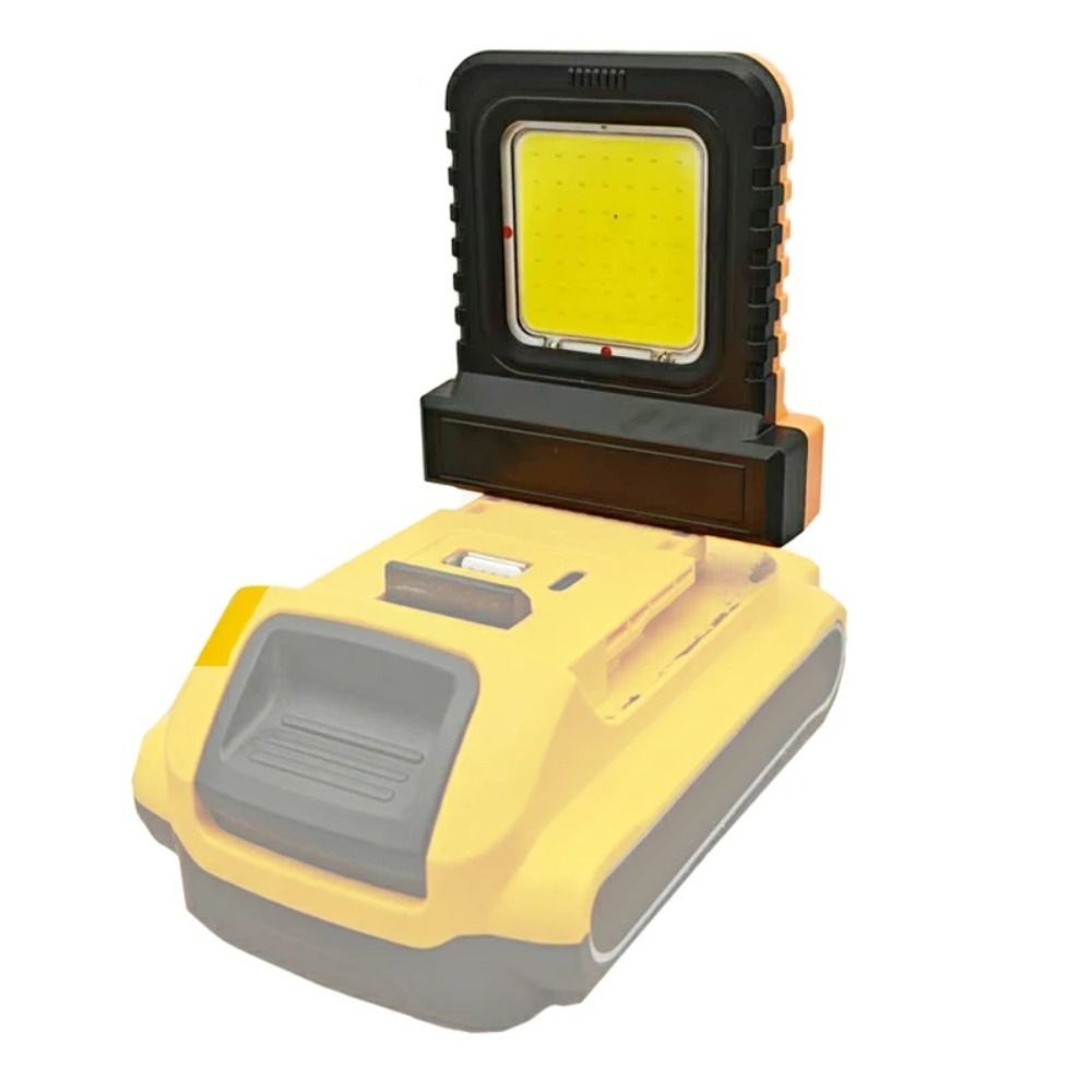 Đèn tìm kiếm ngoài trời NEAVERLER, Bộ phận dụng cụ điện Đèn làm việc LED đa năng, Đèn pin Lithium có thể điều chỉnh độ sáng cao bền chất lượng cao cho Makita / Milwaukee / Dewalt / Bosch