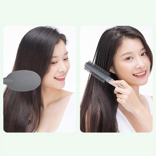 Bàn chải tóc EBINLANDS, Bàn chải đệm cong có lỗ thông hơi cong lớn, Lược uốn cong khử rối khô và ướt nhanh hơn hợp thời trang dành cho nữ