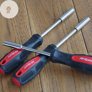 Twe 1 / 4 (6.35mm) Giá đỡ tuốc nơ vít Ratchet có tay cầm al Mũi từ tính VN