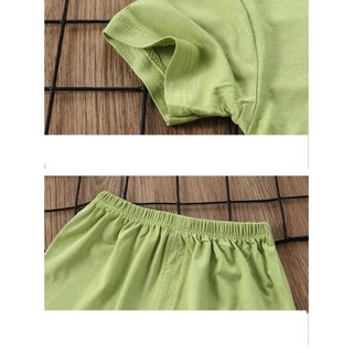 Snoopy Trẻ Em Quần Short Tay Ngắn Bộ Mỏng Nhà Áo Thun Thoải Mái Vải Mềm Mại Hoạt Hình Bé Trai Và Bé Gái Bộ Đồ Ngủ