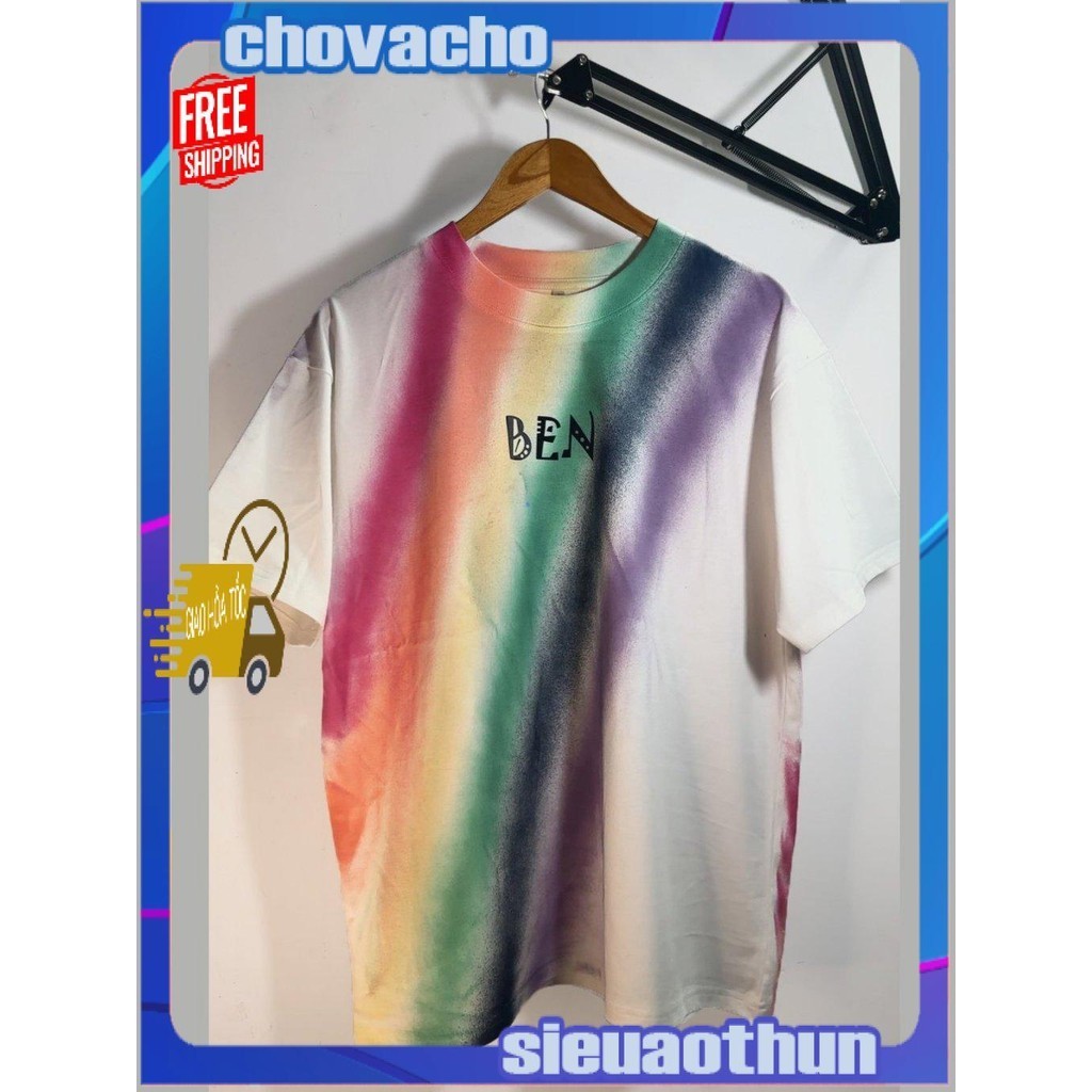 Áo thun Stee Cổ tròn BEN LỤC SẮC Localbrand ICVCVNI Unisex LGBT