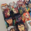 4 Demon Slayer Keycap Cherry R4 PBT Nhuộm Thăng Hoa Bàn Phím Cơ One Piece Dragonball Disney Sanrio Tanjirou Nezuko Luffy Kuromi Mickey Anime