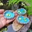 PWSEND Bể bơi thu nhỏ, Vịt Ếch Mini Micro Phong cảnh, Trang trí Bể bơi nước Rùa Mô phỏng cao Cảnh quan Vườn cổ tích