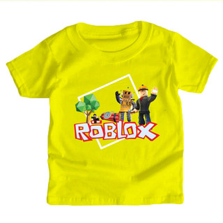 Áo thun ngắn tay Roblox dành cho trẻ em 2024 - Thiết kế nhân vật trò chơi phổ biến cho bé trai và bé gái