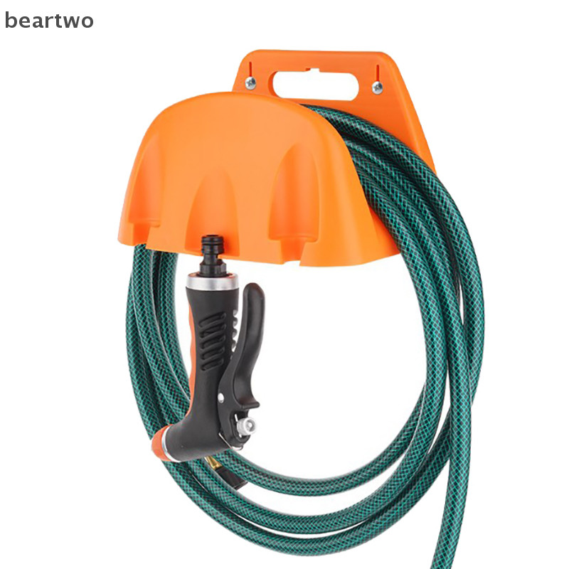 < Beartwo > Mới Treo Tường Vòi Tưới Vườn Ống Móc Treo Giá đựng đồ Vòi Tưới Cây Tổ Chức Bảo Quản Giá Đỡ Dụng Cụ Tưới Đẹp