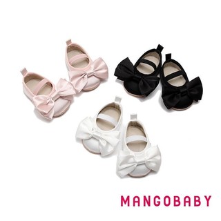 Mg-infant Bé Gái Moccasins Dễ Thương Nơ Lớn Đế Mềm Giày Đế Bằng Prewalker Giày Chống Trơn Trượt Đầu Tiên Giày Tập Đi