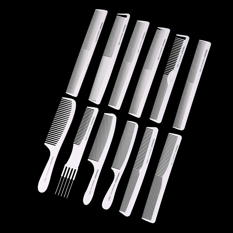 [Gavin] Lược chải tóc 1 lược cắt tóc bằng sợi Carbon chống tĩnh điện ~