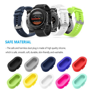 10 Chiếc Đồng Hồ Cổng Sạc Chống Bụi Cắm Nắp Bảo Vệ Cho Garmin Forerunner 165 245 255 265 / 935 945 965 / Venu 3 3s SQ 2 / Vivoactive 3 4 5