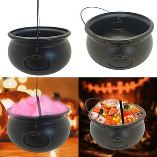 Comereally Lớn 12 Phù Thủy Cauldron Ấm Siêu Tốc Kẹo Bát Halloween Trang Trí Tiệc
