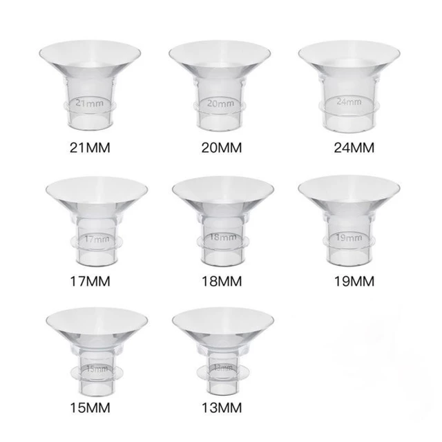 Đệm Giảm Size Phễu 13/15/17/19/21/24mm Tương Thích Tất Cả Phễu Của Máy Hút Sữa, Cup Rảnh Tay, Máy Cầm Tay,..