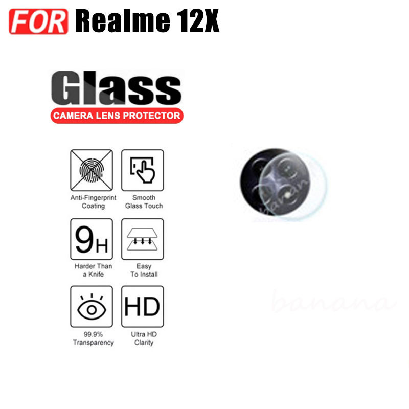 Ốp Điện Thoại Chống Sốc 3 Trong 1 Realme 12X Cho Realme C61 C63 12 + 12 5G Kính Cường Lực Và Ống Kính Chống Tia Xanh