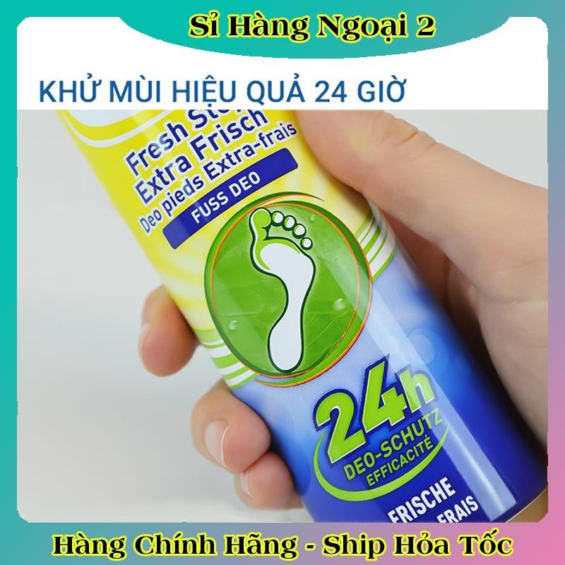 [DATE MỚI NHẤT] Xịt khử mùi hôi chân & giày dép Scholl Fuss 150ml, ngăn mồ hôi chân của Đức