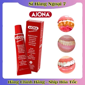 KEM ĐÁNH RĂNG AJONA TUÝP 25ML LOẠI BỎ CAO VÀ CHỐNG VIÊM LỢI- NỘI ĐỊA ĐỨC