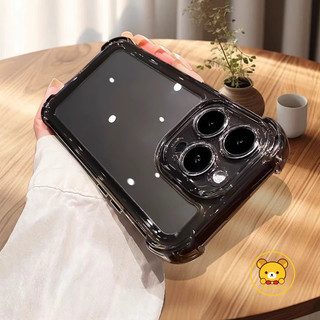 Ốp Điện Thoại Trong Suốt Chống Rơi Cho iPhone 16 15 Pro Max 14 Plus 13 12 11 Pro Max X XR XS Max 8 7 SE 2020 2022 Ốp Lưng Trong Suốt Túi Khí Bốn Góc Vỏ Mềm