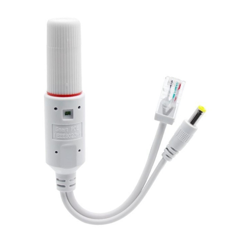 Bộ chuyển đổi bộ chia PoE KING Ethernet 48V sang 12V 10 100Mbps cho thiết bị mạng