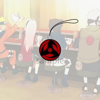 [Mặt Dây chuyền] Naruto thiết bị ngoại vi thẻ chuỗi điện thoại di động thông minh viết tròn mắt Ninja shriken Mặt dây chuyền Acrylic Mini Mặt dây chuyền tặng bạn bè Nhỏ Xinh Xinh 0J0O