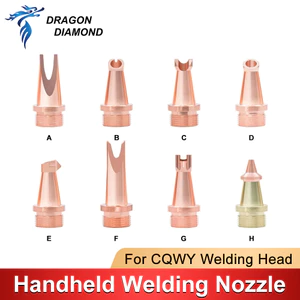 Vòi Hàn Laser Chính Hãng Đồng Cầm Tay Đầu Chủ Đề M16 Loại A-H Cắt Vòi Phun Cho Máy Hàn Cầm Tay CQWY