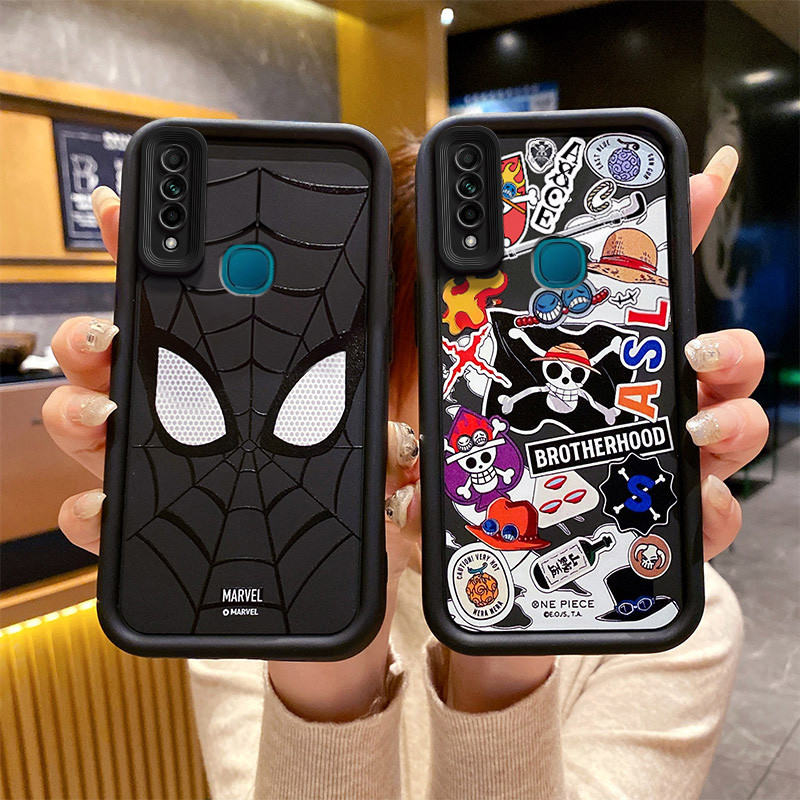 ốp lưng vivo y19 điện thoại chống sốc hoạt hình cho